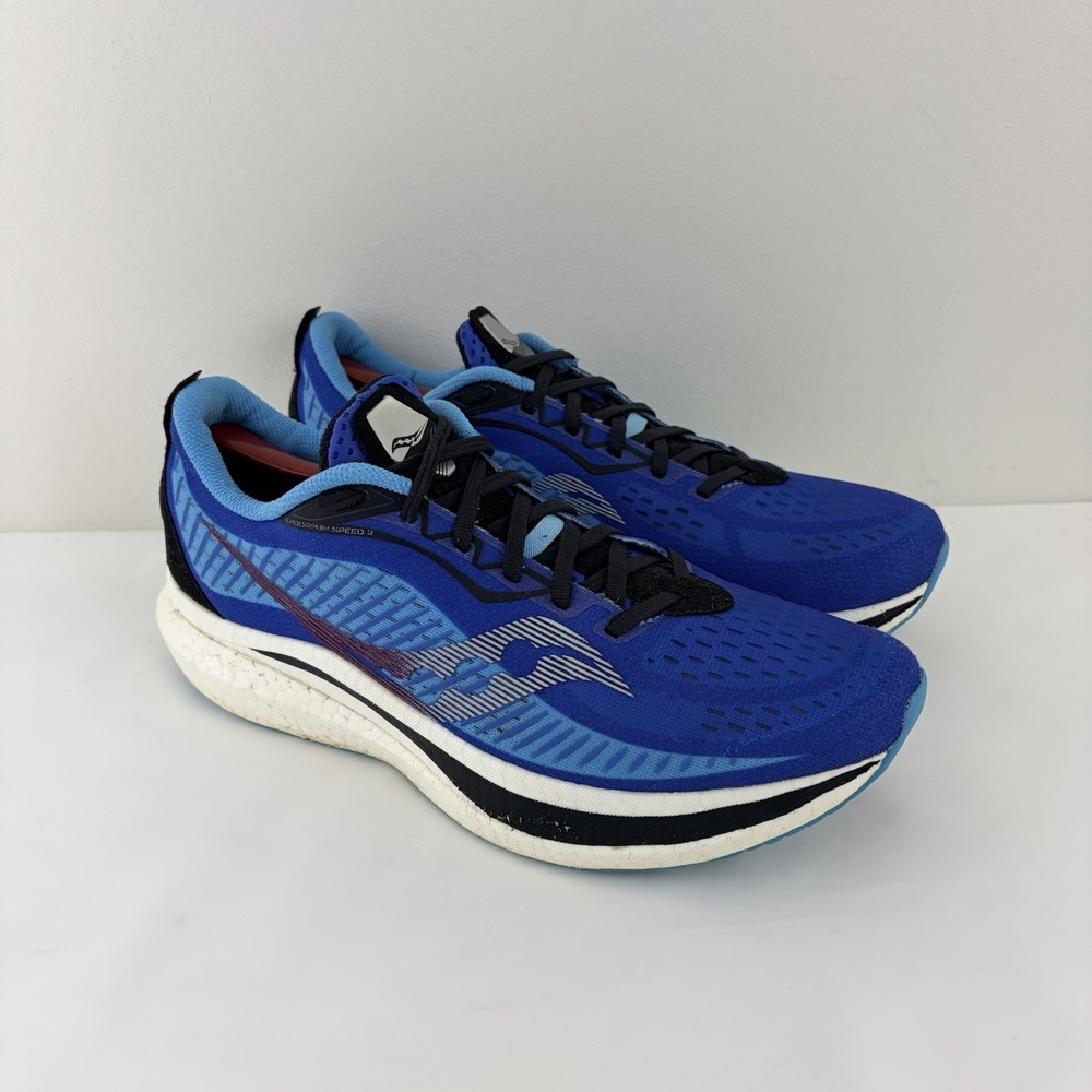 Saucony Men's Endorphin Speed 3 Blue Running Shoes Size 11 S20688-30 Athletic